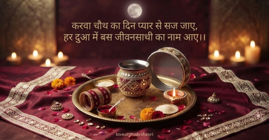 wife ke liye karwa chauth shayari